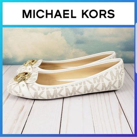 michael kors shoes flats vanilla|Michael Kors flats on sale.